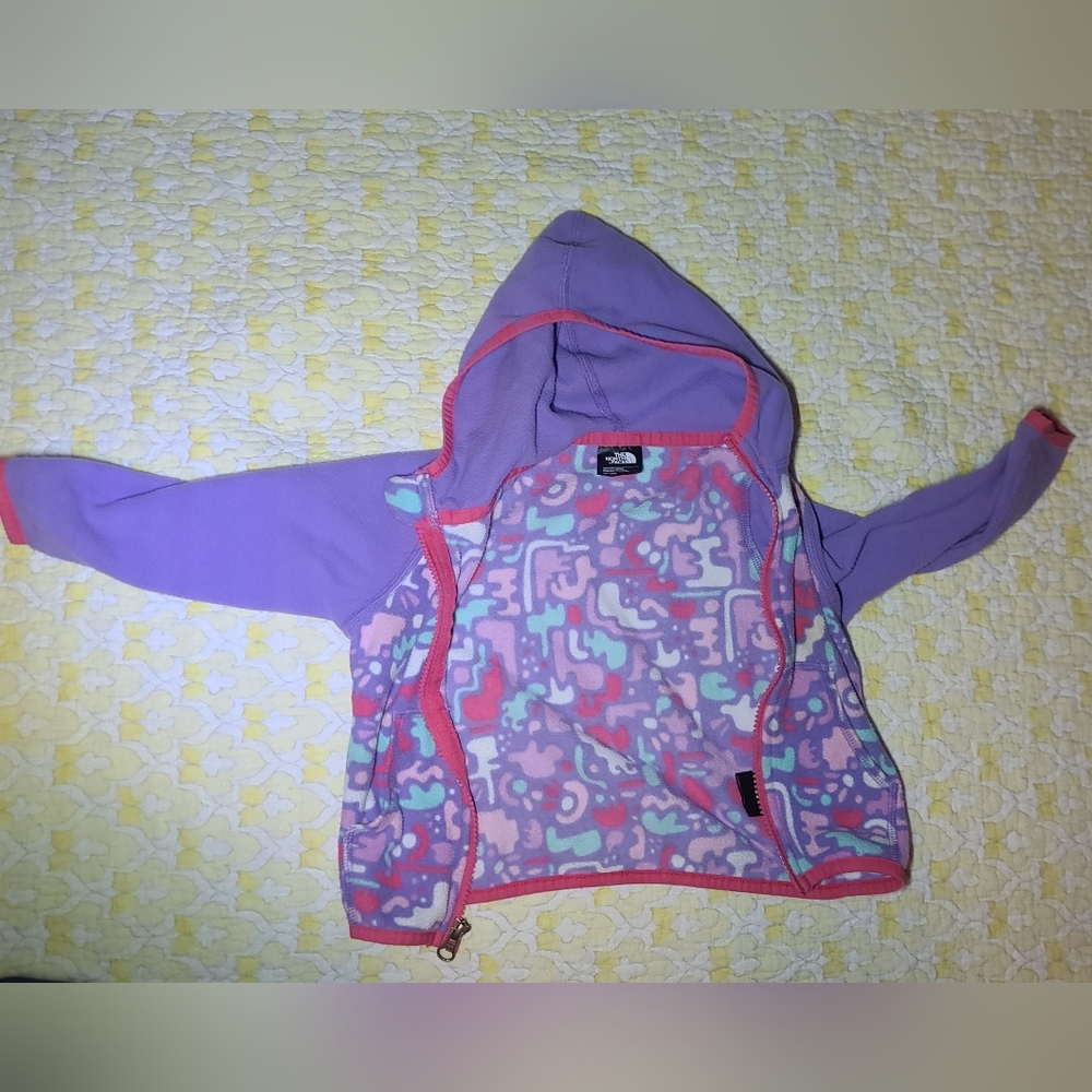 12-18 month thin The North Face jacket girls.